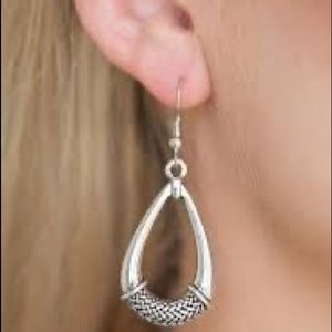 COPY - Silver tribal earrings